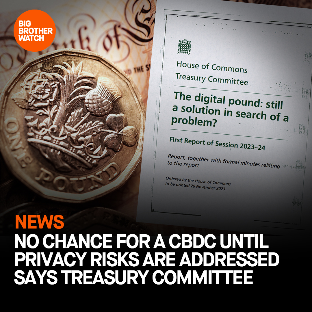 🪙MPs WARN that a UK #CBDC should not even be considered until its privacy risks are addressed.

A new report by the Treasury select committee calls on the Gov't to rethink plans to introduce a privacy-eroding pound

Read⤵️
theguardian.com/business/2023/…