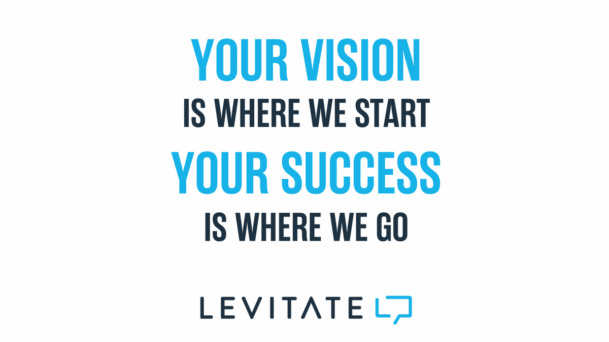 LevitateNow's tweet photo. We are driven by vision.

And measured by results. https://t.co/1yo3j68lgK