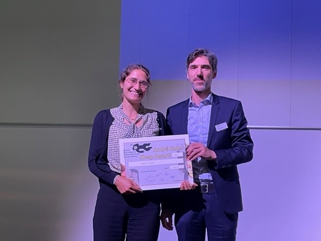 Biomed - KU Leuven (@biomed_kuleuven) on Twitter photo 🏆 #Biomed has exciting news! Our PhD <a href="/ElisabethRMH/">Elisabeth Heremans</a> has been honored with the André Kahn #Award for the best abstract and presentation at the Autumn Meeting of the Belgian Association for #Sleep Research and Sleep Medicine (BASS) last Friday. A big thanks to the organizers! 🏆 #Biomed has exciting news! Our PhD <a href="/ElisabethRMH/">Elisabeth Heremans</a> has been honored with the André Kahn #Award for the best abstract and presentation at the Autumn Meeting of the Belgian Association for #Sleep Research and Sleep Medicine (BASS) last Friday. A big thanks to the organizers!