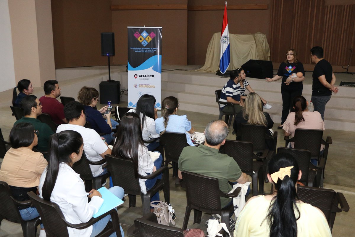 CanEmbParaguay's tweet photo. Yesterday was the International Day of People with Disabilities. Every day the #FundaciónVisión works to improve their quality of life and for their rights in Paraguay 🇵🇾.

The #CanadaFund 🇨🇦 supports its health personnel training project.

#CanadaForRights #CooperationInAction https://t.co/LzLl5ZfmKG