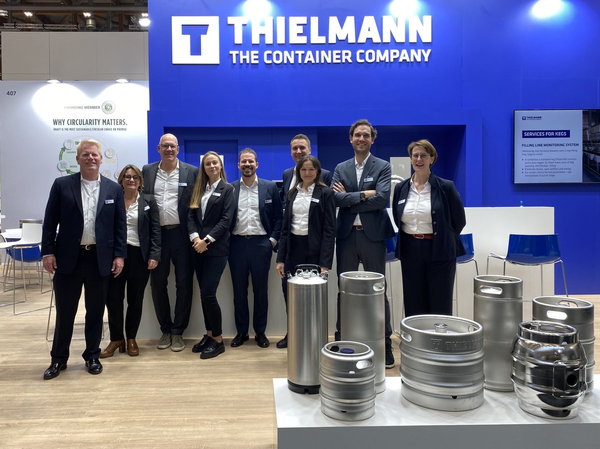 It’s been a fantastic week at #Braubeviale 2023 in Nuremberg! We’re grateful to everyone who came out and visited our booth this year.
Don’t hesitate to reach out so we can continue the conversation and build tomorrow’s beverage industry today.🍻

#stainlesssteel #kegs