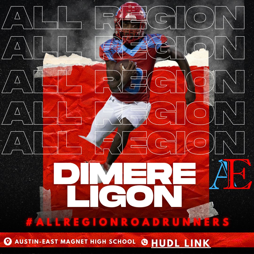 Austin-East Football (@ae_roadrunners) on Twitter photo Dimere competes year round as a football player and track star. That showed as he cut his way to his first 1,000 yard rushing season. 1,006 to be exact. That combined with his 11 rushing TDs is sneak peak of greats things to come. <a href="/AE_Athletics/">Austin-East High School Athletic Dept.</a> Check the Hudl link in the graphic! Dimere competes year round as a football player and track star. That showed as he cut his way to his first 1,000 yard rushing season. 1,006 to be exact. That combined with his 11 rushing TDs is sneak peak of greats things to come. <a href="/AE_Athletics/">Austin-East High School Athletic Dept.</a> Check the Hudl link in the graphic!
