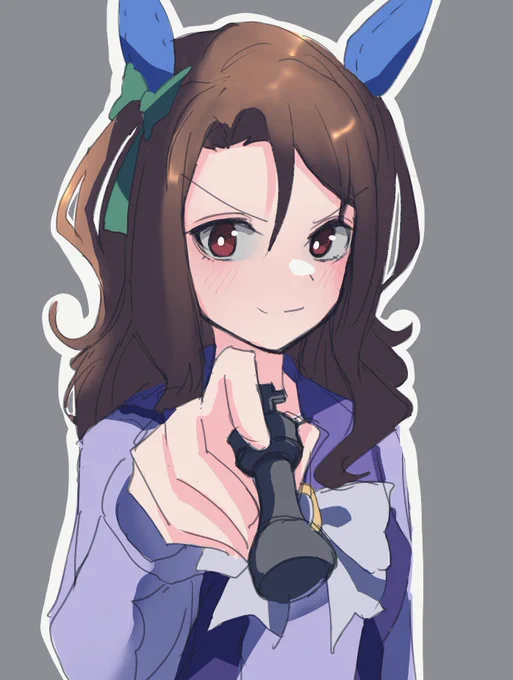 「チェックメイト!」#キングヘイロー 