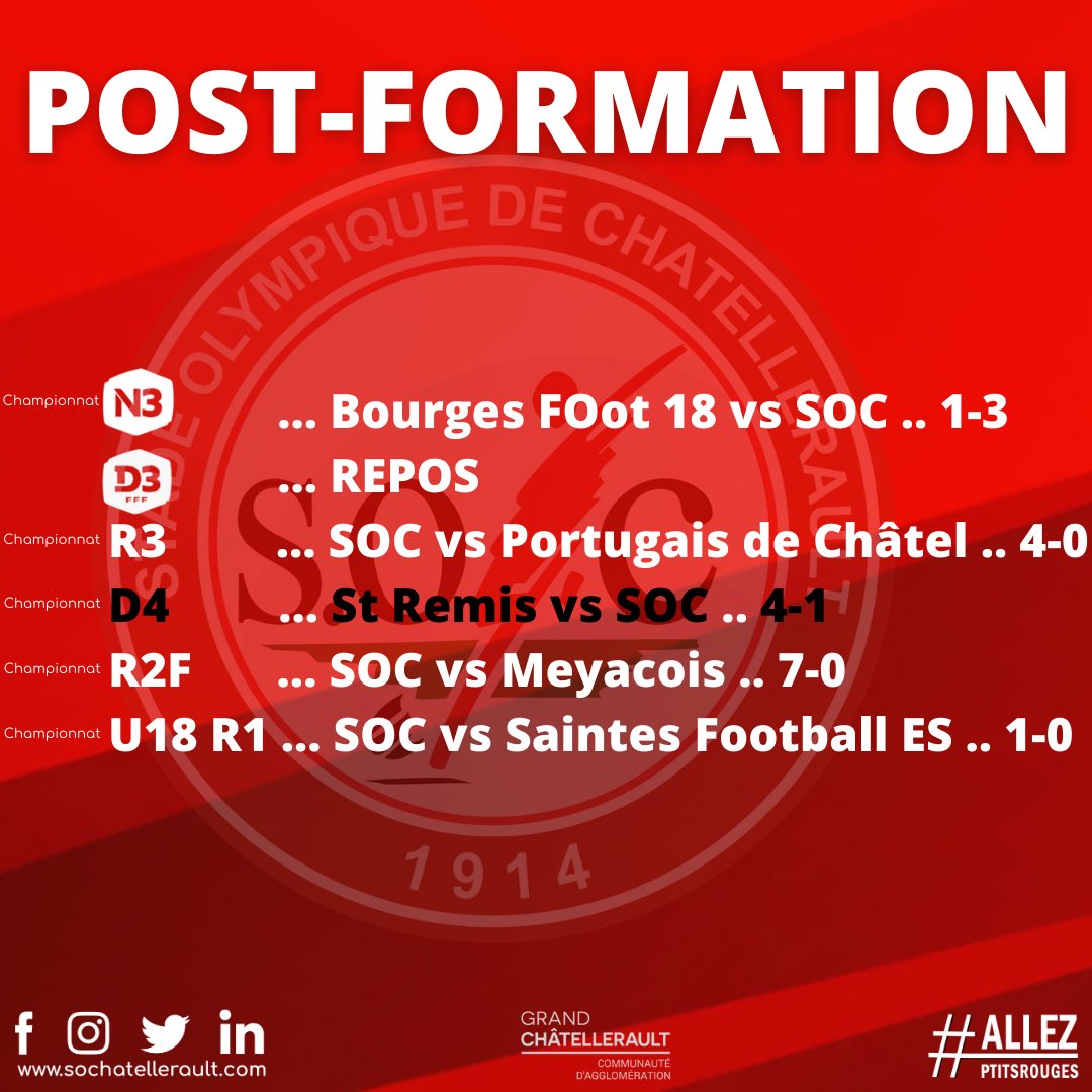 S.O. Châtellerault 🔴⚪ tweet media