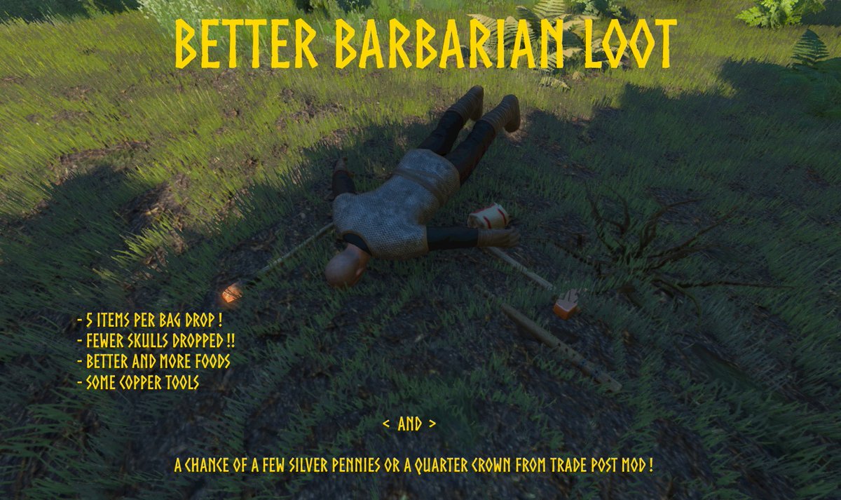 MedievalEng's tweet photo. Better Barbarian Loot by Skallabjorn
https://t.co/p2MUqP0ayI
#MedievalEngineers #History #Medieval #MedievalArchitecture #NeedtoCreate https://t.co/hdwpQhmE7P