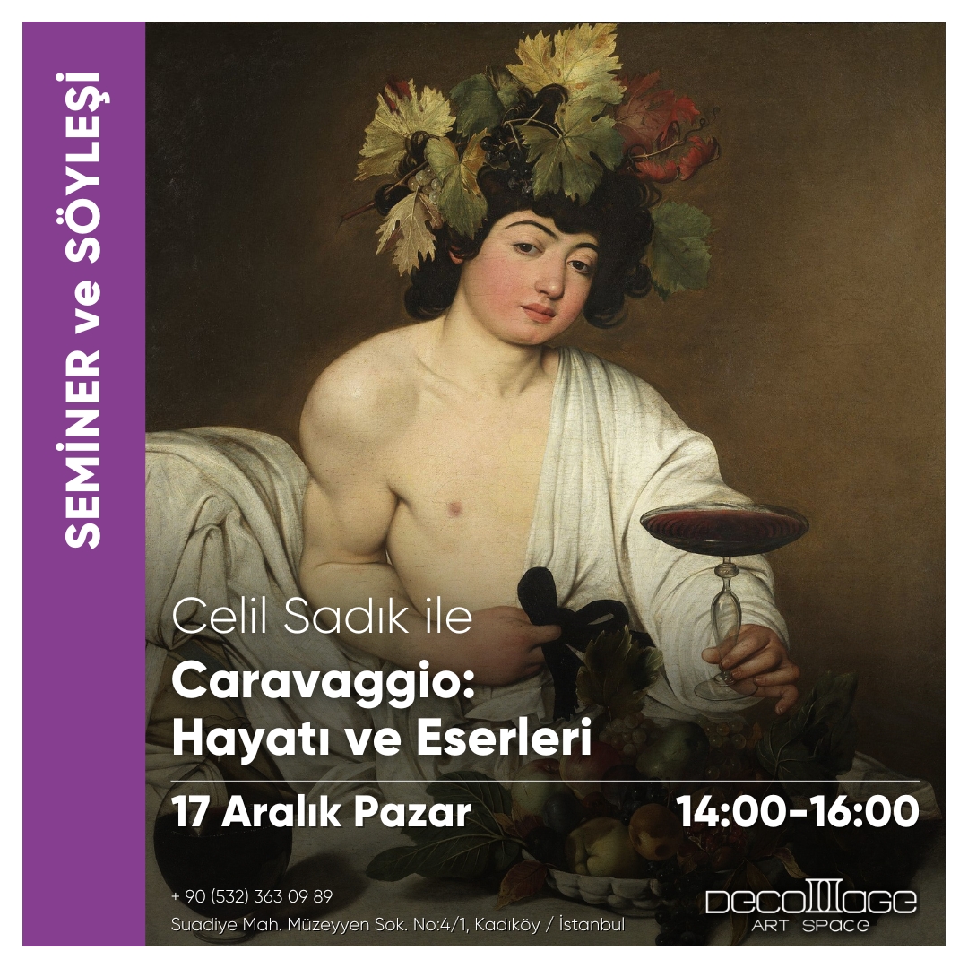 Decollage Art Space (@decollageart) on Twitter photo Sizleri <a href="/celilsadk/">Celil Sadık</a> ile sanatın üç büyük dehasını yakından tanımaya davet ediyoruz! Leonardo Da Vinci, Michelangelo ve Caravaggio'nun hayatlarını ve eserlerini inceleyeceğimiz seminerlere katılmak için web sitemizi ziyaret edebilirsiniz: decollageartspace.com/celil-sadik-il… Sizleri <a href="/celilsadk/">Celil Sadık</a> ile sanatın üç büyük dehasını yakından tanımaya davet ediyoruz! Leonardo Da Vinci, Michelangelo ve Caravaggio'nun hayatlarını ve eserlerini inceleyeceğimiz seminerlere katılmak için web sitemizi ziyaret edebilirsiniz: decollageartspace.com/celil-sadik-il…