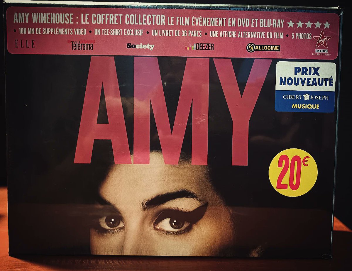 #MovieMonday AMY 🎸

#peliculasenmivida #moviesoundtrack #mymoviecollection #mylifemymovie #cinema #movies #films #dvdcollector #photooftheday #todayinhistory #martialartist #brucelee #peliculas #micineyyo #dvdcollection #lunesdecine #todayinmoviehistory
instagram.com/p/C0a8nIXMhZb/…