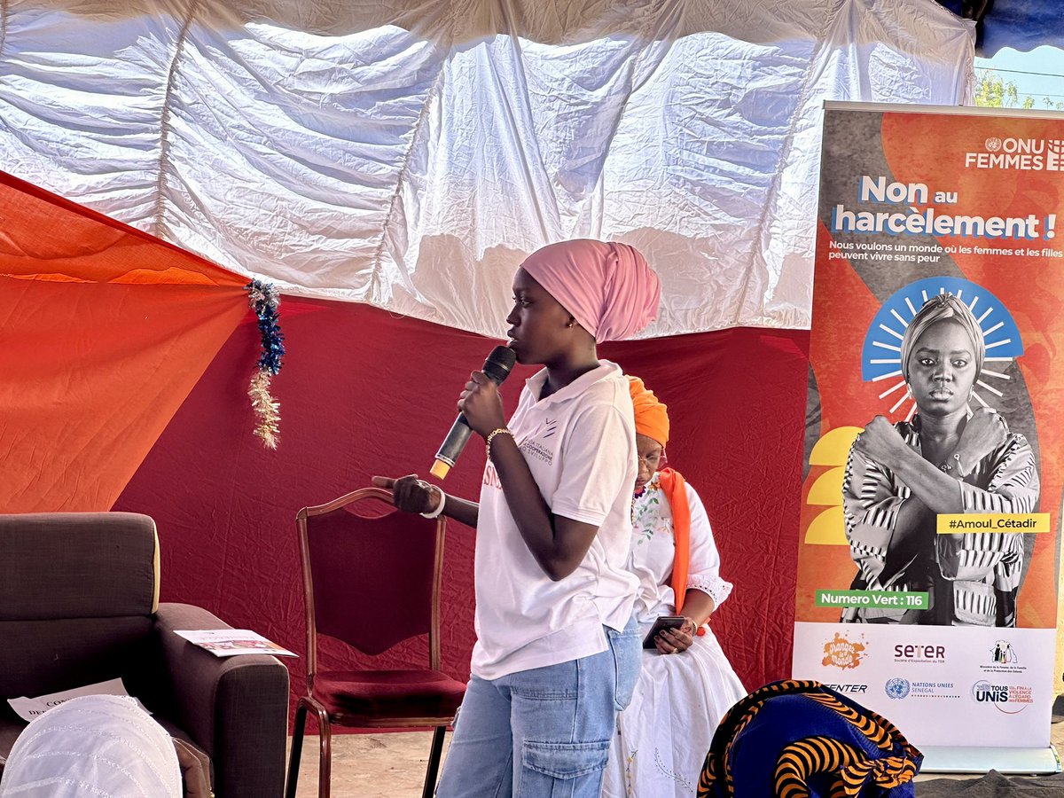 🟠🟠 #16 jours
Sedhiou 📍accueille aujourd’hui le groupe Thématique genre dont <a href="/onufemmesSN/">ONU Femmes Sénégal</a> assure la coprésidence. 
Au Programme, une journée d’échange sur les violences faites aux femmes et aux filles et la masculinité positive.
#Amoulcétadir #PasdExcuse #NoExcuse