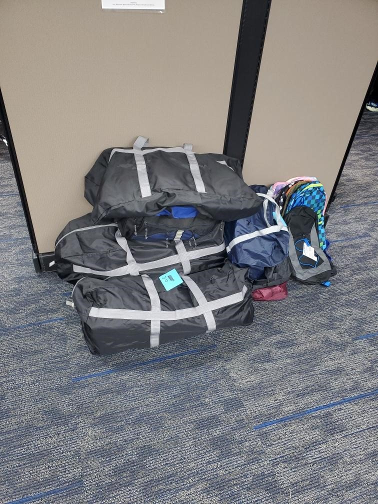 Spantech's tweet image. As part of our Span Tech Giving program, we’ve been collecting donations to help purchase duffle bags for foster care children.

Our employees collected $910 dollars, which allowed us to purchase 78 large duffle bags. 
#giving #SpanTech #community #helpingothers