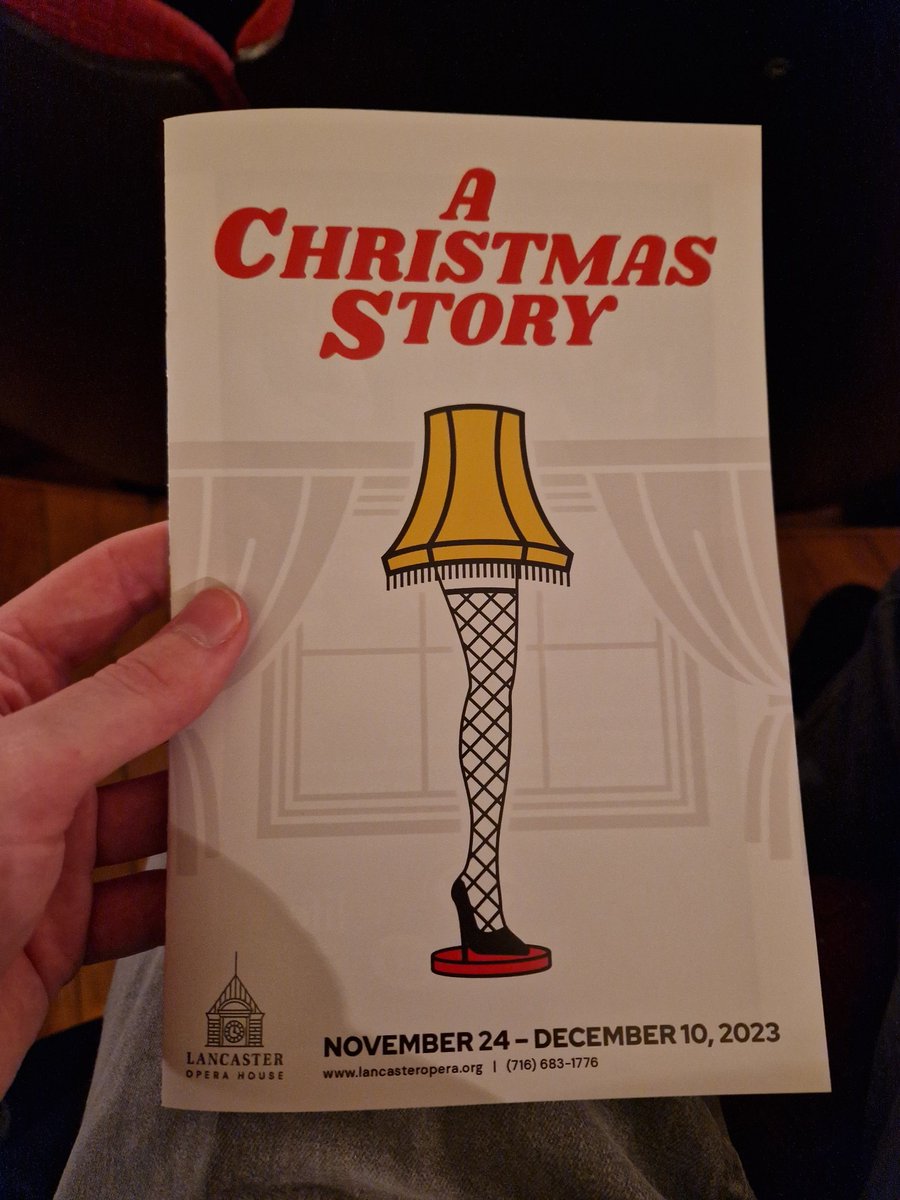 Rather than heading into Buffalo, I saw a familiar name on the map just down from the station. The folks of Lancaster, NY, were so friendly. I went to see a local production of A Christmas Story in the Lancaster Opera House (a beautiful old building) and it was great! #Lancaster