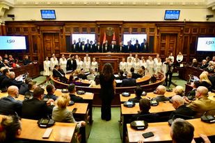 Protekle nedelje u Narodnoj skupštini Republike Srbije održana je svečana akademija povodom 150 godina metrologije u Srbiji.
ISS je dobitnik zahvalnice za uspešnu dugogodišnju saradnju sa Direkcijom za mere i dragocene metale (DMDM), vodećom metrološkom ustanovom u regionu.