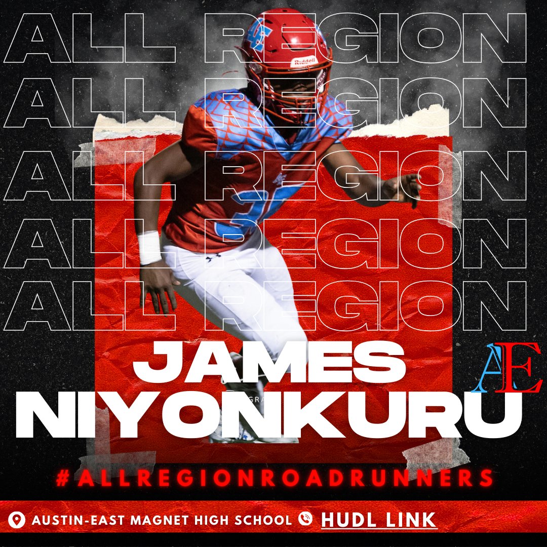 Austin-East Football (@ae_roadrunners) on Twitter photo Congrats James! James's relentless effort and motor make way for a very impressive stat sheet. James led the team with 78 Tackles, 11 TFls, 7 Sacks, 2 FF, 1 FR. No matter where the ball went you could bet James was on the way! He also premiered at RB scoring a TD. <a href="/AE_Athletics/">Austin-East High School Athletic Dept.</a> Congrats James! James's relentless effort and motor make way for a very impressive stat sheet. James led the team with 78 Tackles, 11 TFls, 7 Sacks, 2 FF, 1 FR. No matter where the ball went you could bet James was on the way! He also premiered at RB scoring a TD. <a href="/AE_Athletics/">Austin-East High School Athletic Dept.</a>