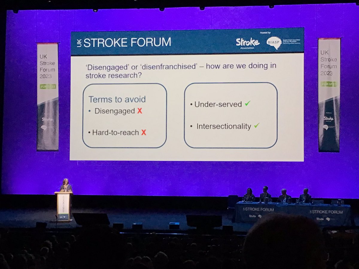 amanda_horler's tweet image. What a cracking start to UK Stroke Forum 2023 #UKSF23

A unique singing icebreaker, then opening plenary including  use of #RoutineData for stroke prevention &amp;amp; @audreybowenprof discussing current research evidence on health inequities in stroke.