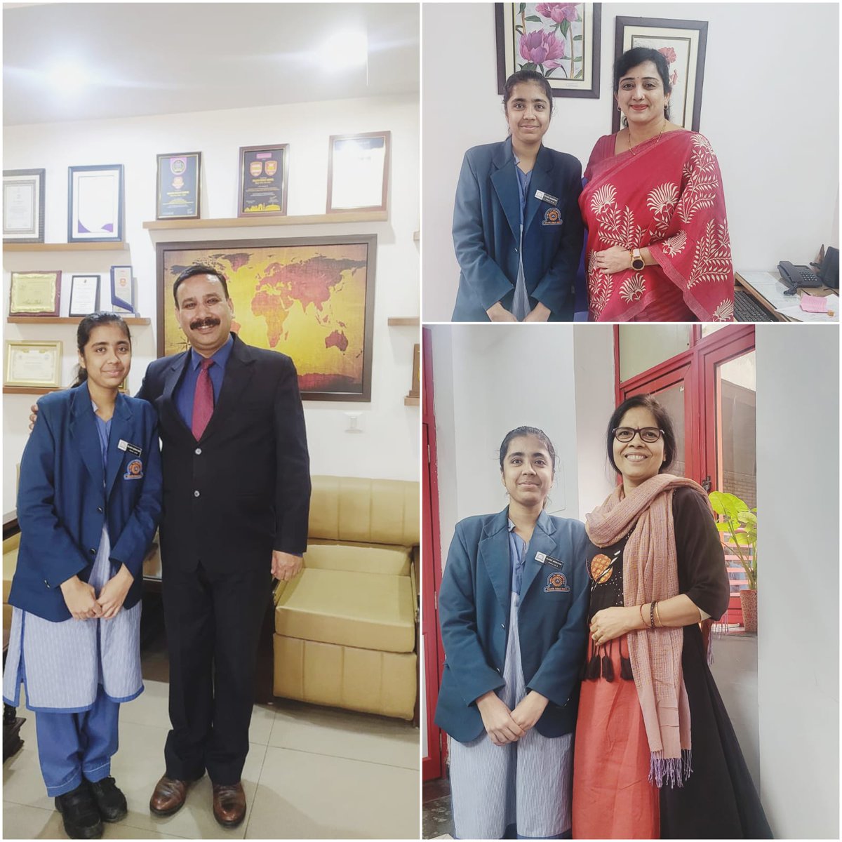 PublicAhlcon's tweet image. Congratulations to Prathna of XI B. #AhlconPublicSchool for clinching victory in the Delhi State Level Hindi Essay Writing Competition! 📝 Kudos to her and her mentor for this remarkable achievement. Well done! #Statelevel #essaywriting 
@ashokkp @Ahlconpublic1 @MamthaSays