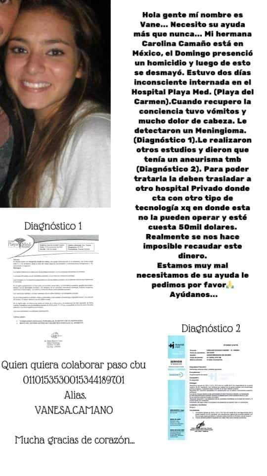 Por favor @CancilleriaARG agilicen trámites para que puedan trasladarla ella es de Córdoba