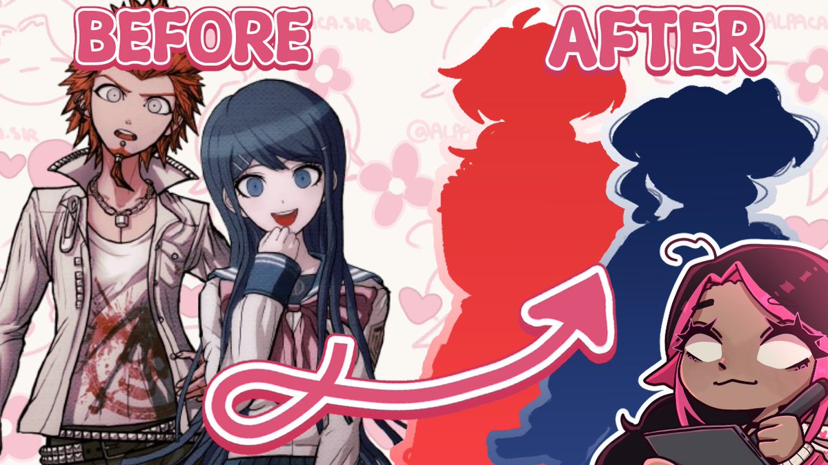 LikeAnAlpacaSir's tweet photo. https://t.co/iZo3kdRAQV
~~~
☆I finally released my FIRST ever Art YouTube video!! Please go check it out when you can, I'm SO HAPPY with how it came out!!☆
~~~
#danganronpa #danganronpafanart #leonkuwata #sayakamaizono #art https://t.co/HyEQ69ArQZ