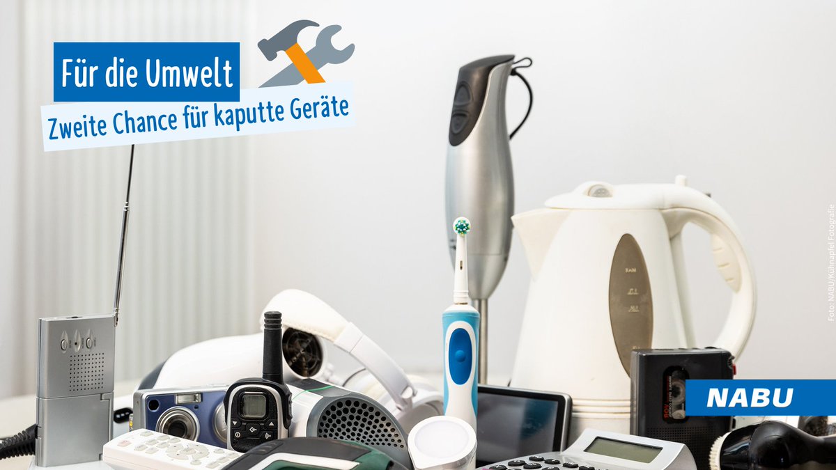 Naturschutzbund's tweet photo. 🌍 Das EU-Parlament setzt auf nachhaltigen Konsum mit dem 'Recht auf Reparatur'! Verbraucher*innen können nun Produkte wie Smartphones und Fahrräder auch nach der Garantiezeit reparieren lassen 💪. #rechtaufreparatur #nachhaltigkeit #euinitiative #verbraucherschutz https://t.co/sJIB5rZIUN