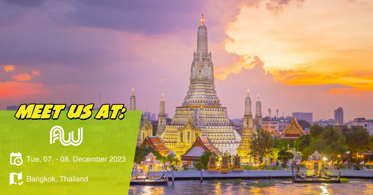 Exciting news! 🌏✈️ We're thrilled to announce that we'll be at Affiliate World Asia in Bangkok on 7th-8th December 2023!  Can't wait to connect, network, and explore the latest trends in the affiliate marketing world. 🚀 See you there! #AWAsia #AffiliateMarketing #TrafficPartner