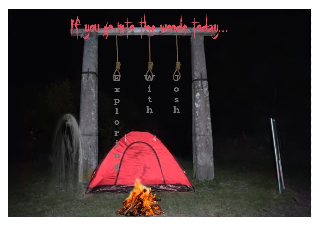 Cheekyoziechick's tweet image. Camping is something for the brave honestly and especially in a haunted forest. #ExploringWithJosh captures some amazing proof that something really does lurk in the afterlife. youtube.com/watch?v=kAO-Vr… #Ghosts #GhostHunters #Witchuals #YeahNah #Camping #ThreeStooges