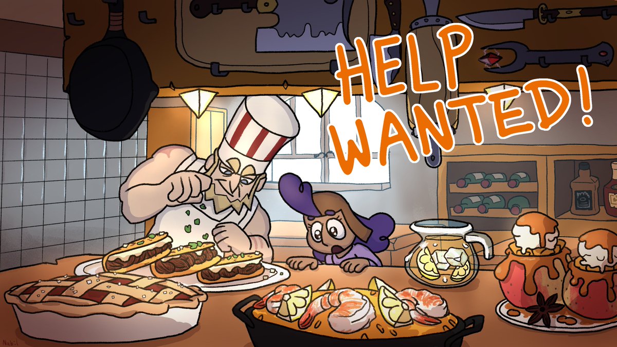 I NEED HELP WITH THE QUEST CHEFS TRAILER!!

I am looking for 
🍳INBETWEEN / CLEAN-UP ARTISTS
🥘LAYOUT / BACKGROUND ARTISTS
🍛 COMP ARTISTS

Please check out the application form in the replies below! Thank you very very much! 🧡🧡🧡