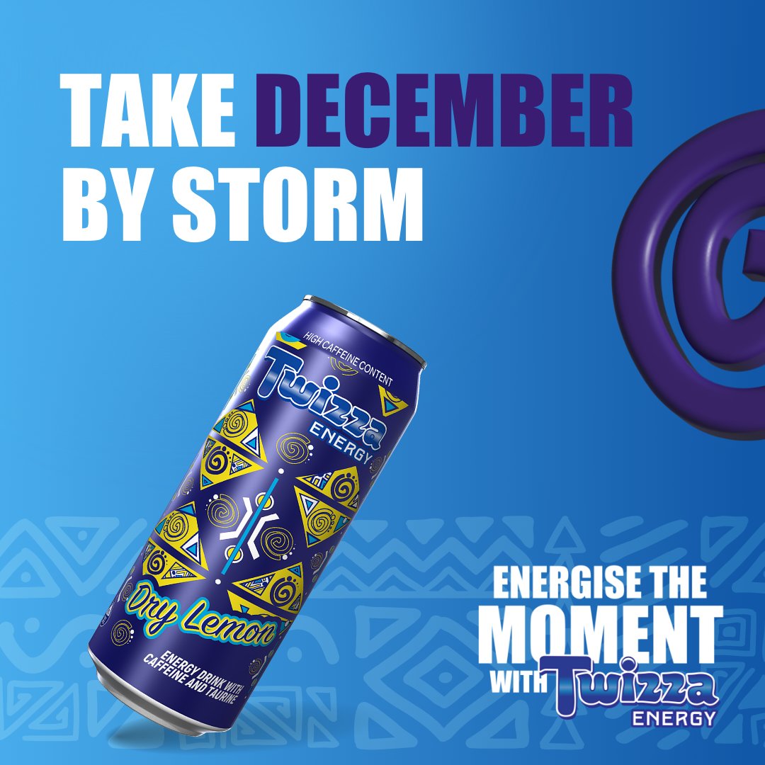 You’ve got one more month to make the year count. Don’t waste it, take a sip of your Twizza Energy and carry 2023 across the finish line!
#EnergiseTheMoment