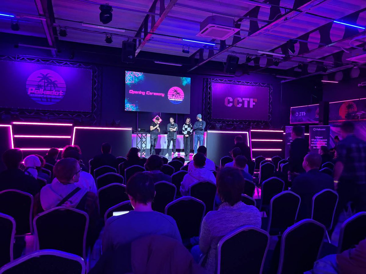 MetaPlayersGG's tweet photo. ๐จโ๐ป POLKADOT CHAMPIONSHIP ๐จโ๐ป
Before the storm - Gamerland is ready for the @PolkadotChamps web3 hackathon event!
Getting our brands known in the web3 space is essential for networking and reference. ๐ง
๐ค #MetaPlayers is listed among the sponsors of course! https://t.co/jwuOInaMSW