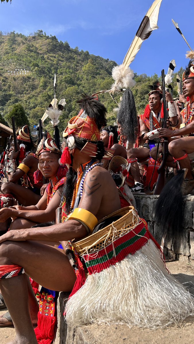 olieeeyyyy's tweet photo. The konyak Nagas .
@hornbillfestival2023. #kisama #nagaland. https://t.co/GobCcNITXt