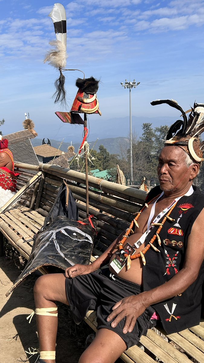 olieeeyyyy's tweet photo. The konyak Nagas .
@hornbillfestival2023. #kisama #nagaland. https://t.co/GobCcNITXt