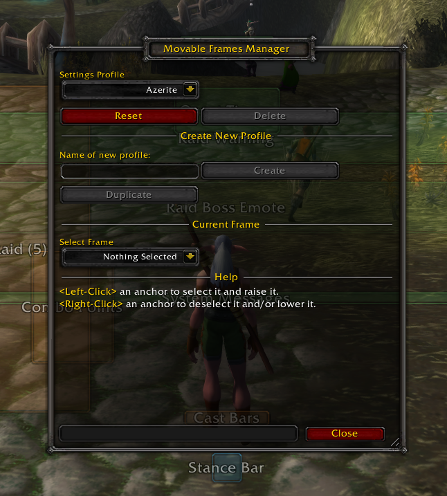 GoldpawsStuff's tweet photo. AzeriteUI 5.2.136-RC gets a dropdown with all the currently available movable frames while in /lock mode, making it possible to select and manually move objects you accidentally moved off-screen without having to reset everything.
#warcraft #azeriteui https://t.co/3VrkQGriEd