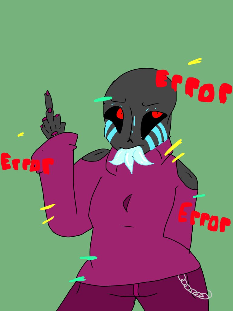 jaye_UwU's tweet photo. #errorsans #sansau https://t.co/JBZvd51pNq