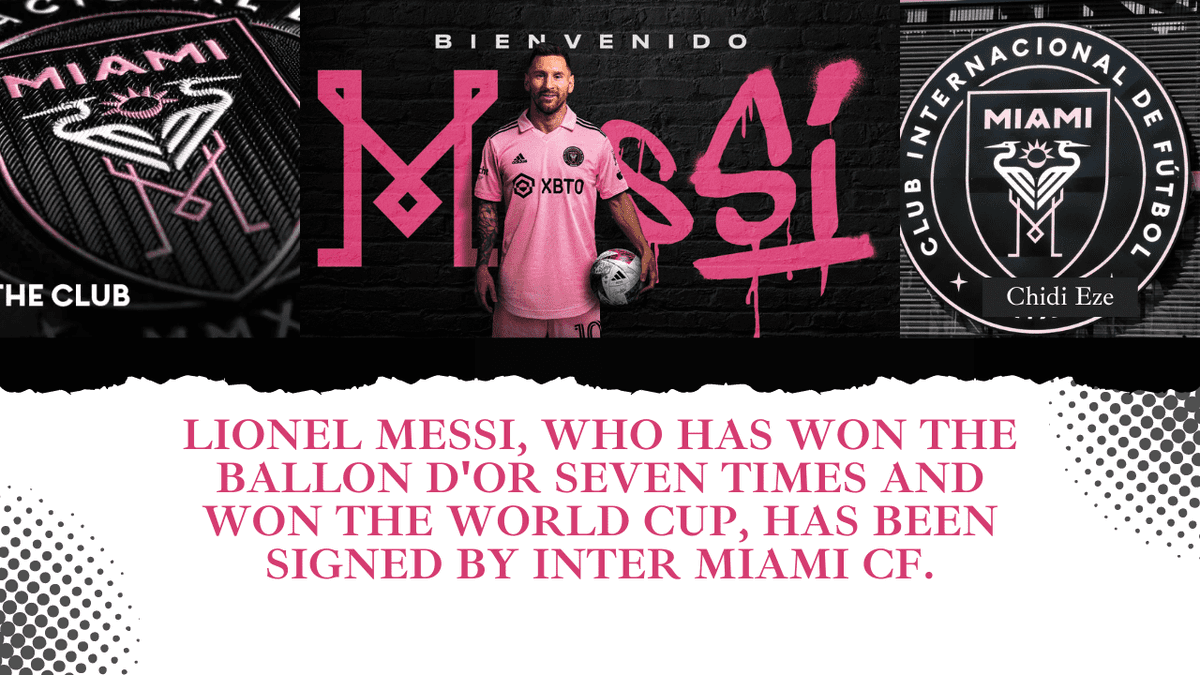 Communication Department of Inter Miami CF
Lionel Messi, who has won the Ballon d'Or seven times and won the World Cup, has signed with Inter Miami CF.
#Ballond&#039Or #CommunicationDepartmentofInterMiamiCF #Football #InterMiamiCF #JorgeMas #LionelMessi

actiongamesnow.com/lionel-messi-w…