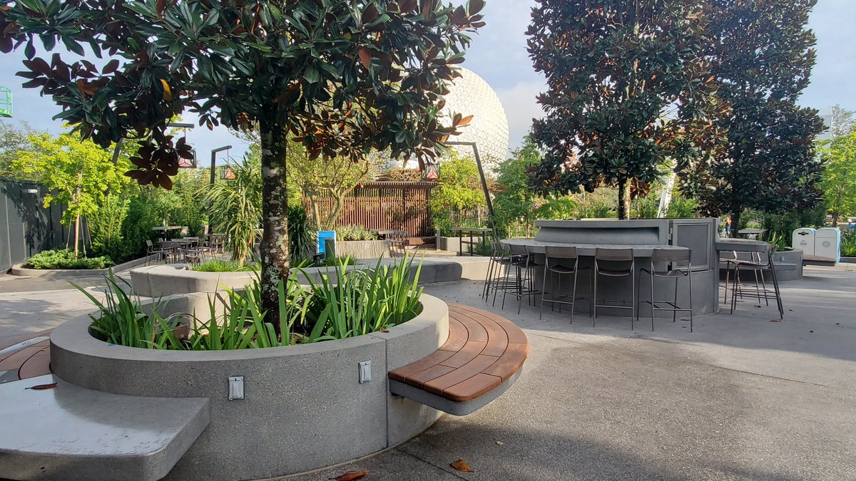 AshleyLCarter1's tweet photo. A first look at the World Celebration Gardens area of EPCOT. https://t.co/I4gTXKcZOU
