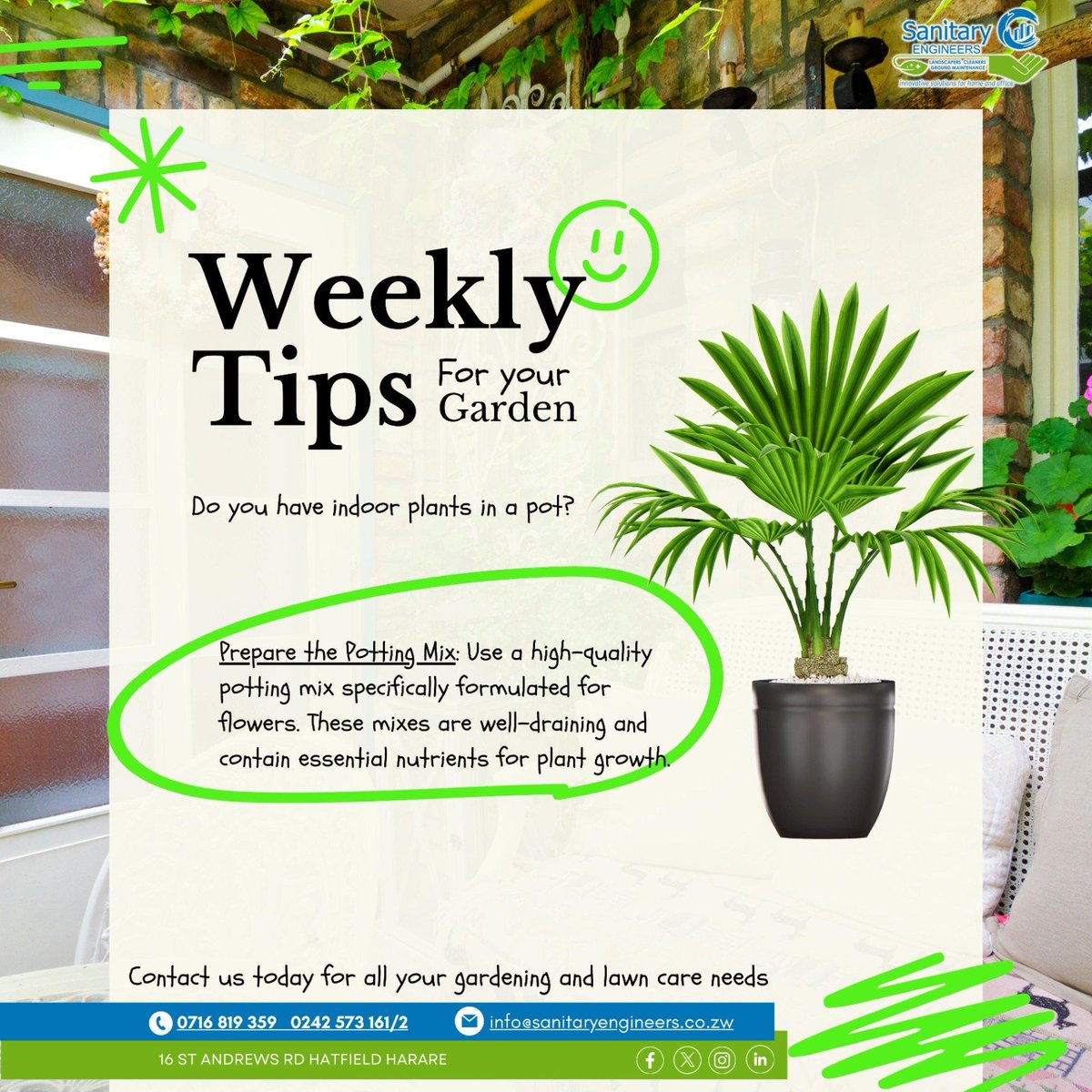 We will give you the best, when It comes to the beauty of your garden. Contact us today.
#gardening
#landsc