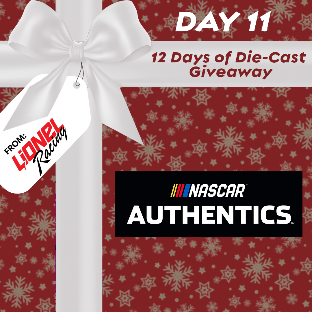 December 14th: NASCAR Authentics Mystery Box It contains 10 Authentics die-cast from various waves and includes: -1 Chase Piece -1 Xfinity Car -1 Truck -1 Win (The Xfinity/Truck could also be the win or chase piece) -Be sure to Like & RT -What is your Christmas Eve Tradition⭐️