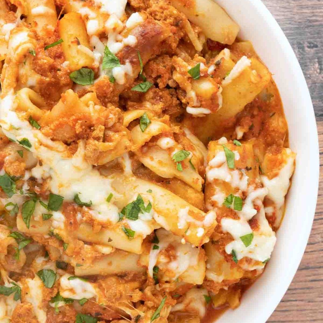 Dive into the ultimate comfort with my Easy Baked Ziti! Cheesy, meaty, and oh-so-satisfying, this Italian-American classic is a surefire hit for family dinners. #recipe #cooking #pasta #foodie Recipe--> askchefdennis.com/baked-ziti-rec…