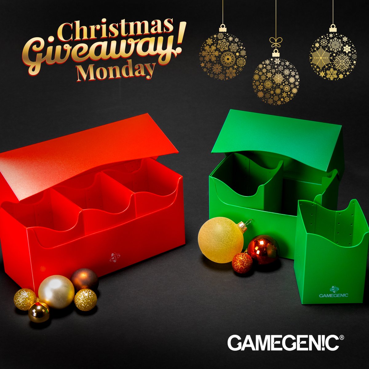 Gamegenic_'s tweet image. CHRISTMAS GIVEAWAY MONDAY🎁🎅
One giveaway every Monday until Xmas!
Win today:
1x Triple Deck Holder
1x Double Deck Holder
How to win?
Follow, like &amp;amp; comment with #ChristmasGiftMonday23
Ends: 12/13/2023, 11.59pm CEST
Info: cutt.ly/u5ZSgTU
#gamegenic #christmas #giveaway