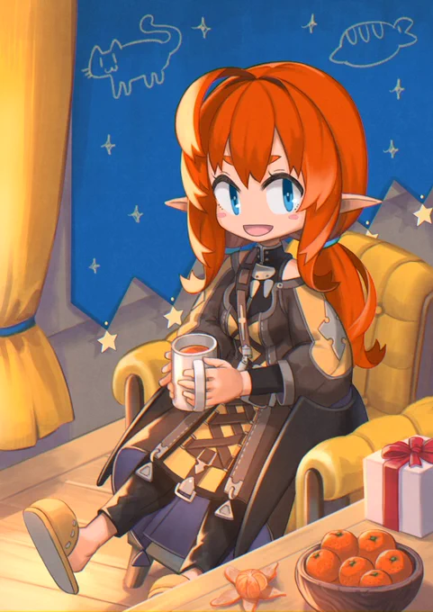 #12月になったのでフォロワーさんに自己紹介しようぜ 主に背景絵やキャラ絵を描いてますが、デフォルメ絵を描くのも好きです。最近は3Dでイラストの素材を増やすのにハマってます。よろしくお願いします。