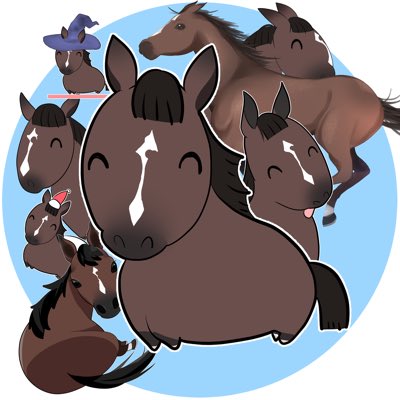 「closed eyes horse」 illustration images(Latest)