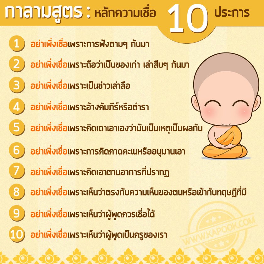 <a href="/chantarakulc/">chaya511</a> <a href="/RedSkullxxx/">Red Skull</a> เพราะรู้ไม่เท่าเลยตกเป็นเหยื่อของการตลาดคับ
หลักกาลามสูตรจริงๆ ก็คือการรู้เท่าทันข้อมูลต่างๆ นั่นเอง
เสียดายที่ชาวพุทธจำนวนมากไม่ได้ใส่ใจในเรื่องนี้เท่าที่ควรคับ