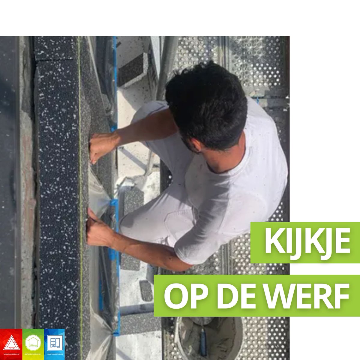 Geveldesign2250's tweet photo. Op de werf in volle actie! 
🚧 We zetten alles op alles om dit project tot een succes te maken. 

#bouwen #gevelwerken #hardwerken #geveldesign #kijkjeopdewerf https://t.co/TqXHG1FEXP