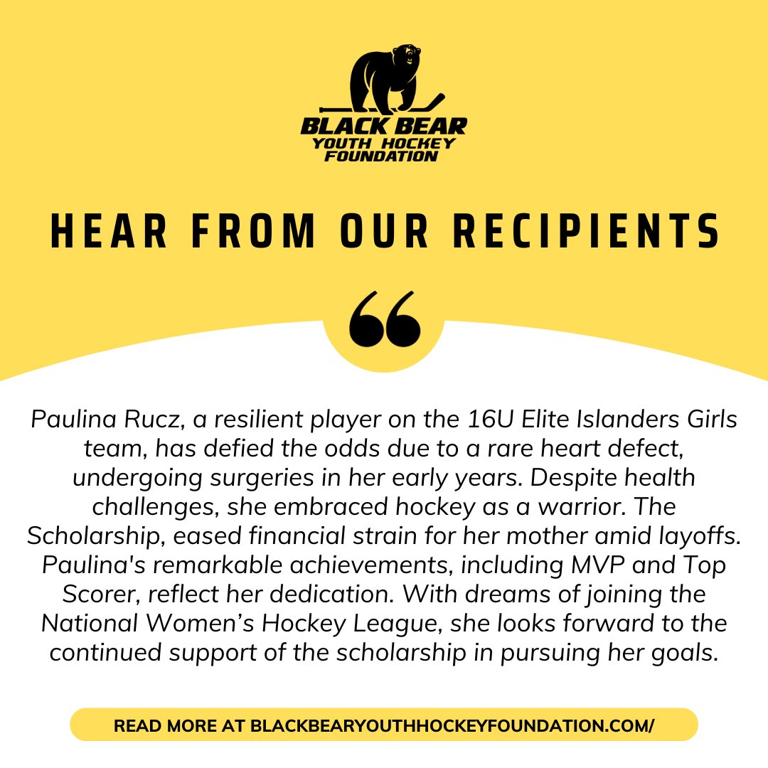 Black Bear Youth Hockey Foundation tweet media