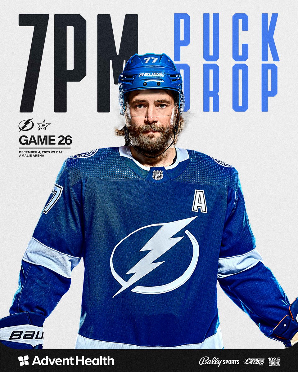 Hosting the Stars back at home. ⚡️

📺: @BallyLightning 
📻: <a href="/BoltsRadio/">Lightning Audio Network</a> &amp; <a href="/1025TheBone/">102.5 The Bone</a> 

#DALvsTBL: tbl.co/dalvstbl12-4