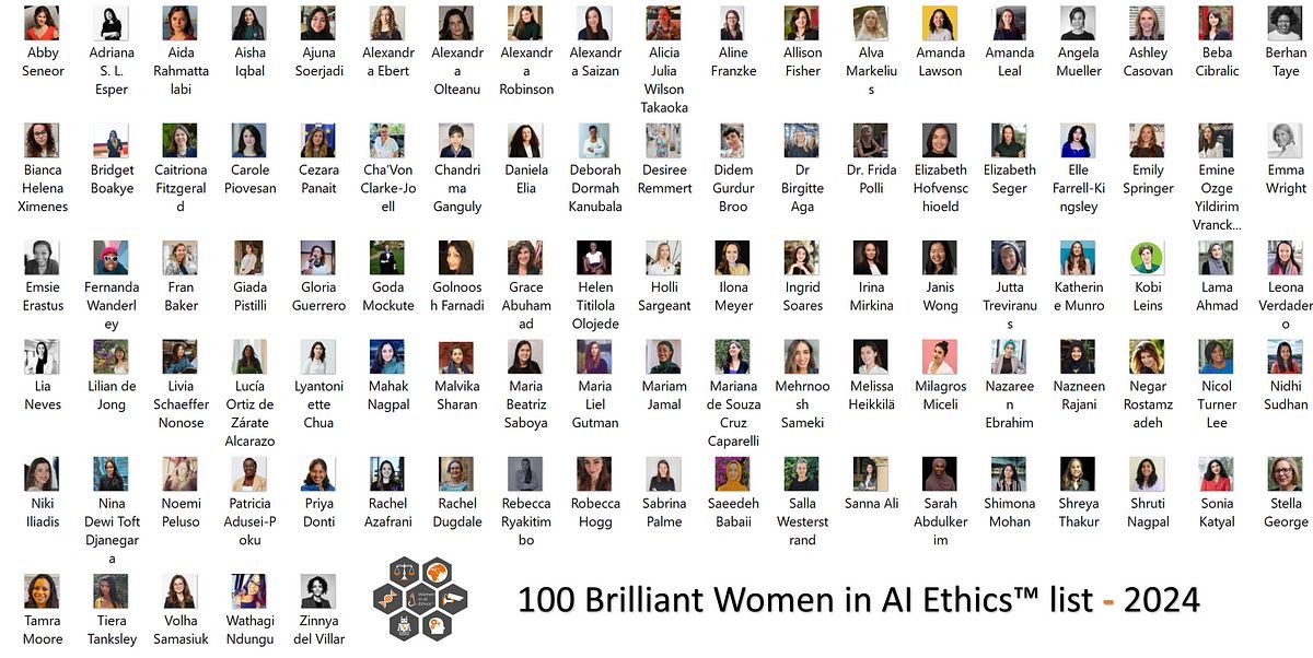 Excited to unveil the '100 Brilliant Women in AI Ethics' list for 2024 — a powerful showcase of diverse experts shaping the future. Let's celebrate these phenomenal women for their impactful contributions to crafting a responsible and diverse AI future. medium.com/women-in-ai-et…