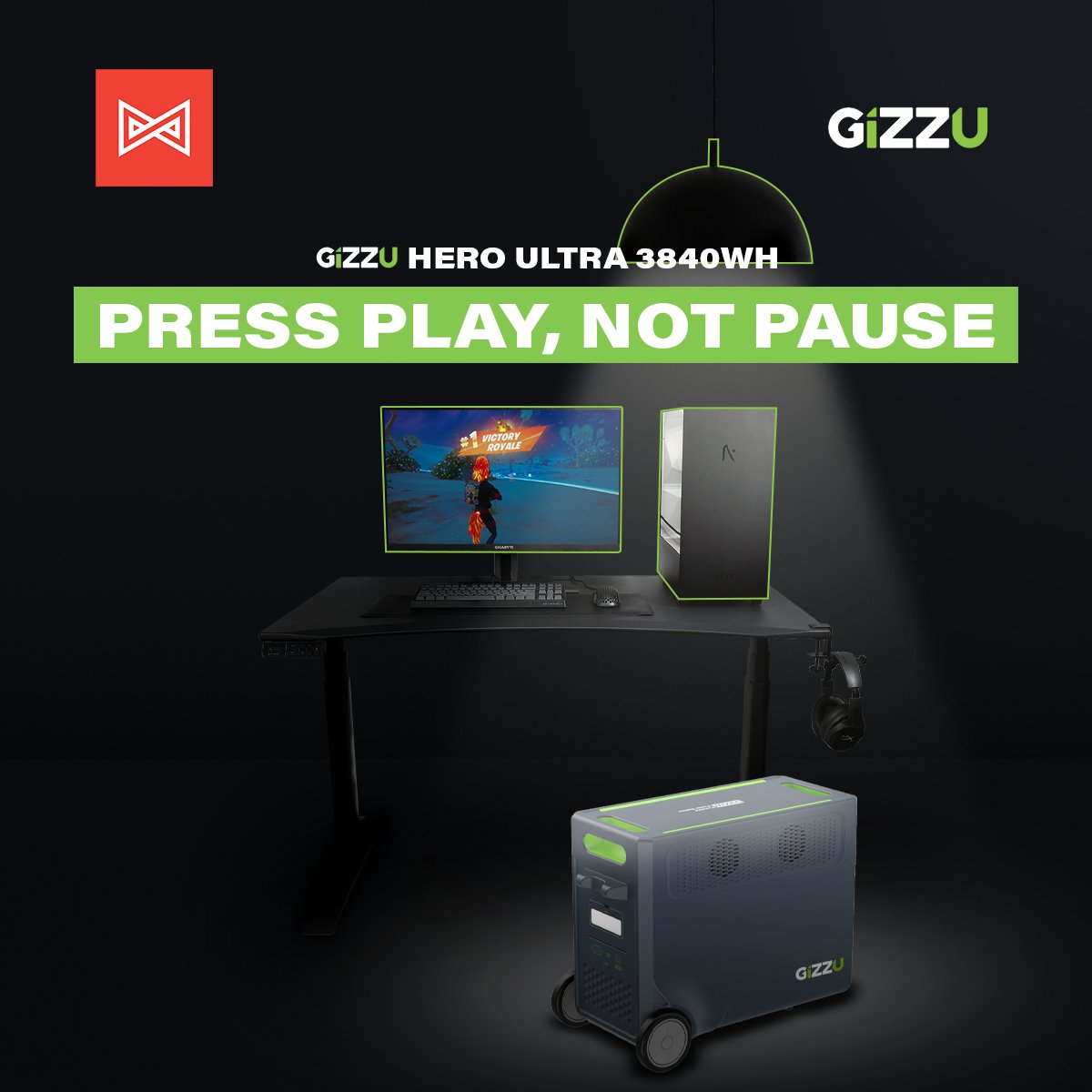 Mettlestate's tweet photo. Get ready to extend your game time all throughout load shedding with the @Gizzu_za Hero Ultra 3840WH power station! 🎮🙌
Get yours today 👉 https://t.co/naazlu3ahJ
#Gizzu #HeroRange #PowerStation https://t.co/w5j0dgLpUq