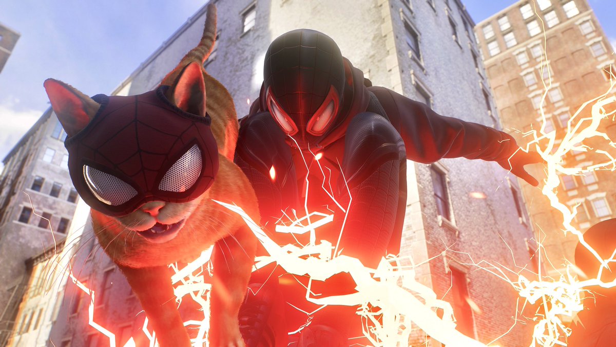 SlumChronic's tweet photo. @HamburgerHooker got Spider-Man 2 for me and I have been having a blast! I captured some of my favorite moments throughout  the story and can’t wait to share the rest! 🕷️

Marvel’s #SpiderMan2PS5
#BeGreaterTogether #PSshare #PSBlog https://t.co/CalaYAzsa7
