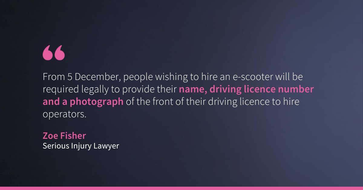 Irwin Mitchell (@irwinmitchell) on Twitter photo Major changes to the law around #EScooter hire comes into force tomorrow when driving licence verification is introduced. One of our serious injury experts <a href="/IMZoeFisher/">Zoe Fisher</a>, sets out the updates and how she hopes they will improve #RoadSafety: bit.ly/3RqTgfo Major changes to the law around #EScooter hire comes into force tomorrow when driving licence verification is introduced. One of our serious injury experts <a href="/IMZoeFisher/">Zoe Fisher</a>, sets out the updates and how she hopes they will improve #RoadSafety: bit.ly/3RqTgfo