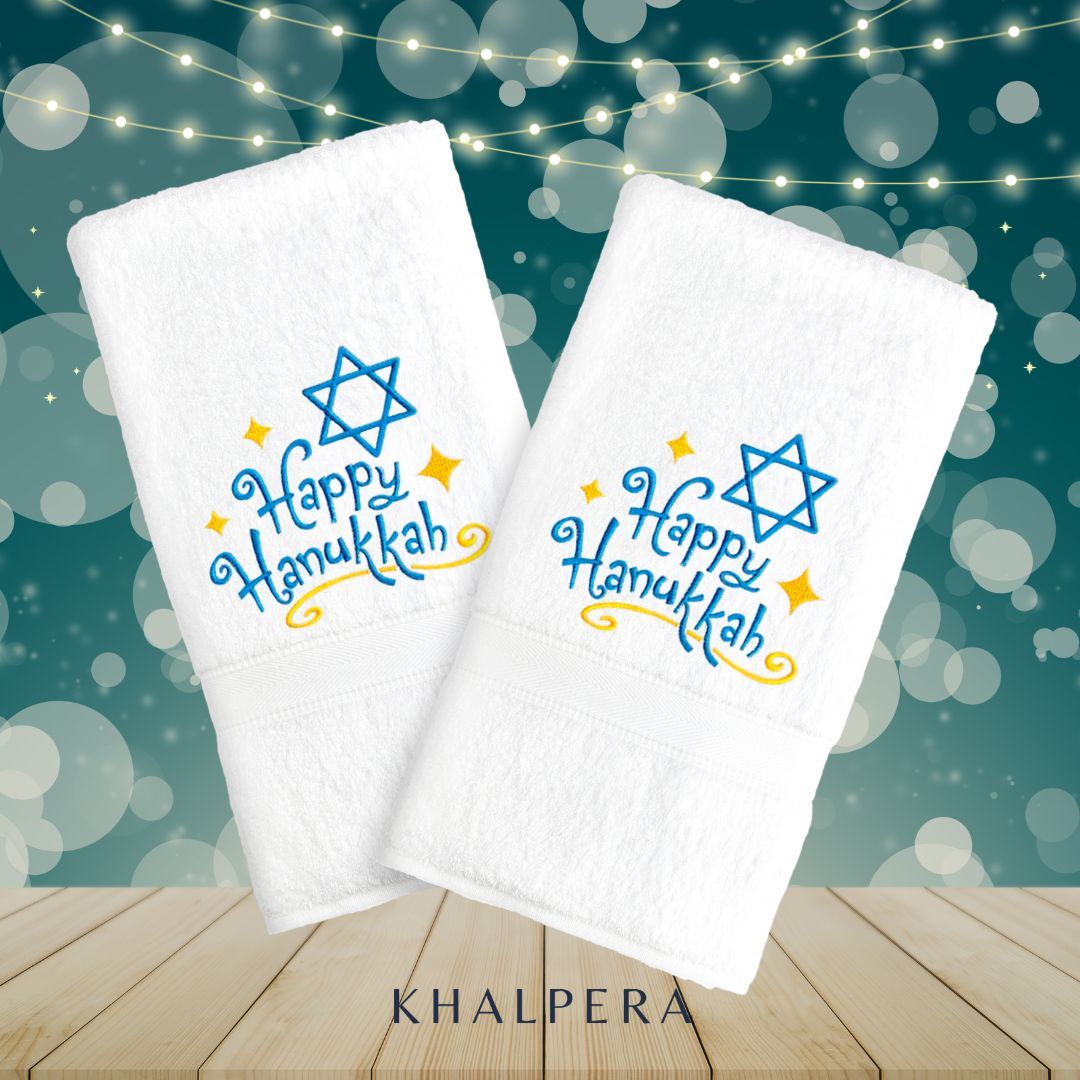 Khalpera_Home's tweet image. ✨ Lighting up the season with love and 100% embroidered joy! 🕎 Happy Hanukkah! ✨ 

#FestivalOfLights #HandTowelMagic #Khalpera #EmbellishedTowel #Musthave #Sale #Perfectgift #HappyHanukkah #BathroomDesign #LuxuryBathroom #Embroidery