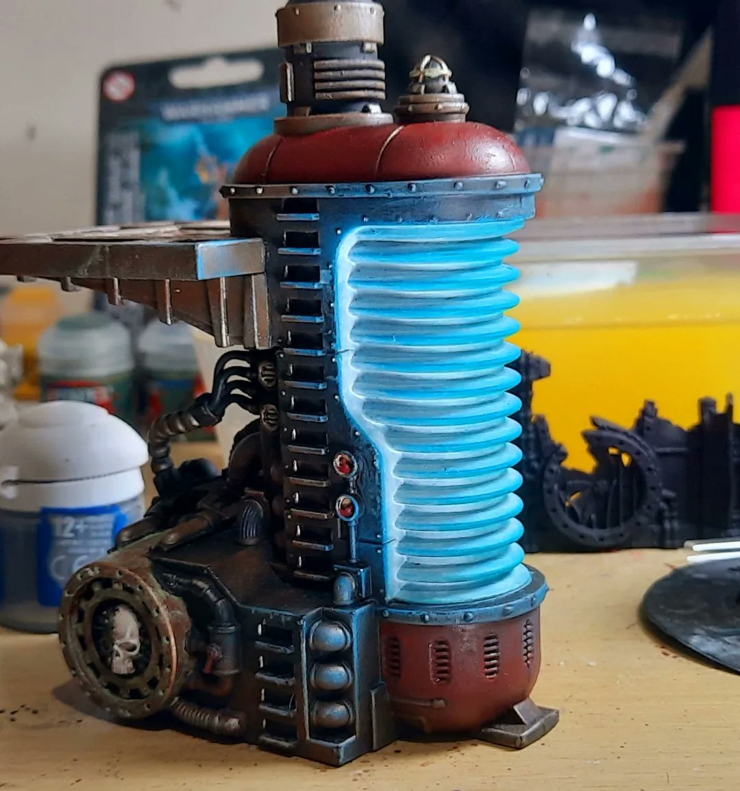 PPPointyEars's tweet photo. This is my first time painting an OSL effect on such a large piece. Very happy though. 🥰
#SupportKillTeam #Imperium #WarhammerTerrain #Warhammer40K #W40K #Wh40K #40K #Warmongers #PaintingWarhammer #PPPointyEars #KT2021 #NewKillTeam #KT2018 #OnePageRules #GrimdarkFuture https://t.co/qjyHZbmlce