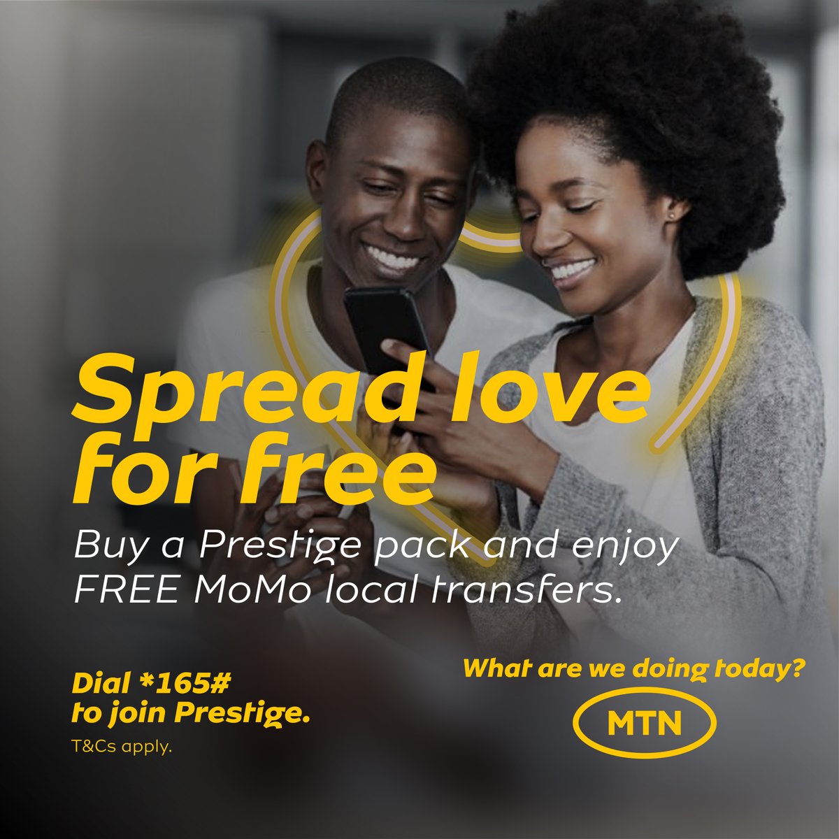 With Prestige packs, every purchase brings extra benefits. Dial *165# and enjoy added perks like free local MoMo transfers, exclusive discounts on partner products, and more.

#WhatAreWeDoingToday #Tubitayeho