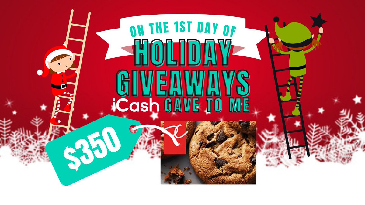 iCASH_ca's tweet photo. 🐦🍐🎄iCash 12 DAYS OF HOLIDAY GIVEAWAYS 🐦🍐🎄
Day #1
$3,500 in prizes to be won!
Today’s prize: 
🏆 1 X $350 President’s Choice e-gift card! 
To enter: Follow the details at https://t.co/gvIfEofh7R
#giveawayalert #entertowin #giveaway #12daysofXmas #contest https://t.co/4atqlzgP6Q